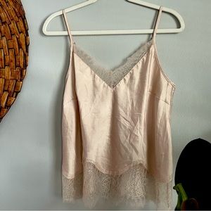 Victoria’s Secret silk & lace cami